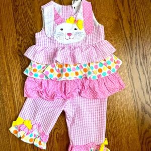 🐰 Rare Editions bunny outfit, size 18 months